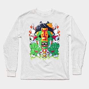 The zombie head Long Sleeve T-Shirt